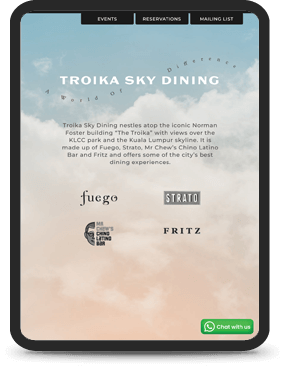 Troika Sky Dining