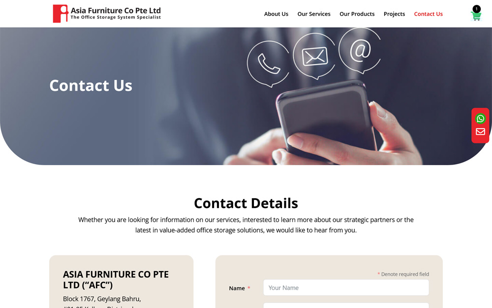 ASIA FURNITURE CO PTE LTD (AFC)